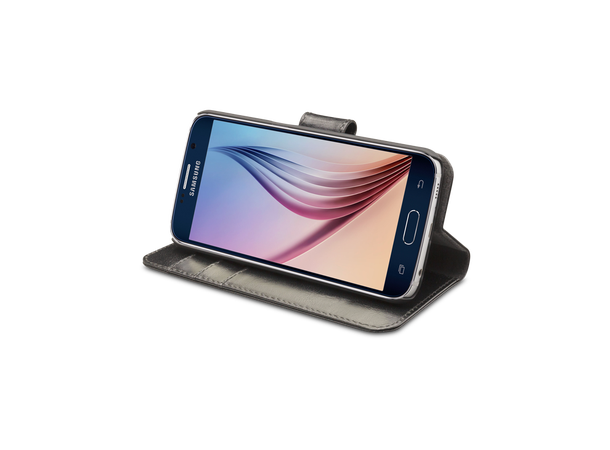 Lynge til Galaxy S6 - Black Lommebok og mobilcover i ett | dbramante 